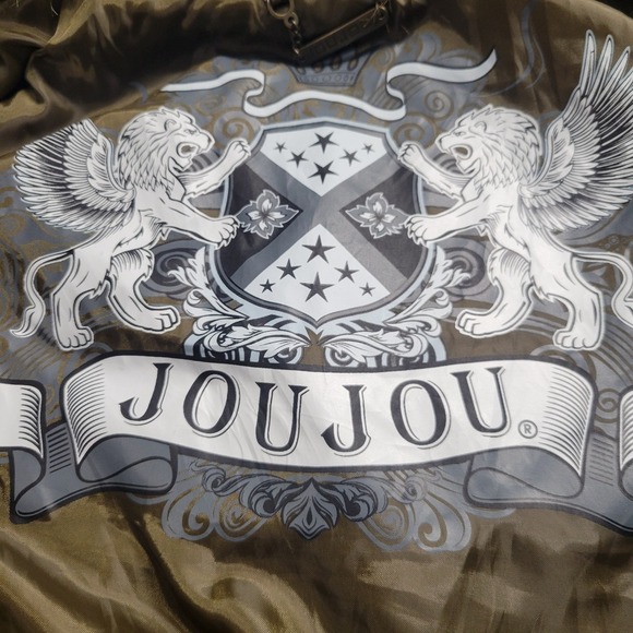 Jou Jou Faux Animal Fur Vest Cardigan Coat Jacket Medium Browns Grays JouJou - Picture 3 of 10